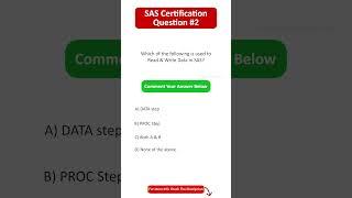 SAS Certification Questions | Question - 2