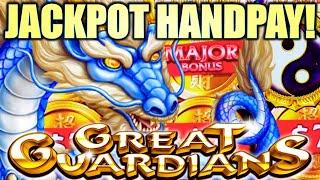 JACKPOT HANDPAY! OMG!! THE MAJOR DROPPED!  UNWOOLY RICHES & GREAT GUARDIANS LINK Slot Machine