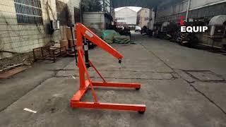 i-LIFT SA1000 Shop crane, hydraulic workshop crane, manual crane, material handling equipment