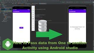How to Pass data from One to another Activity  Android studio tutorial