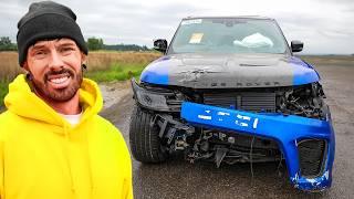 I BOUGHT A WRECKED RANGE ROVER SVR & ATTEMPTED TO REBUILD IT IN 7 DAYS