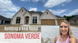 Rockwall Tx New Home by Perry Homes at Sonoma Verde - backsplash and light fixtures are in