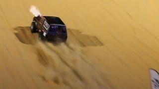 Uphill Sand Dragrace with more HUGE turbos