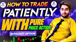 One minute trade with pure price action | pocket option | candle stick psychology | price action