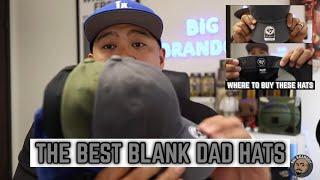 The BEST Blank Dad Hats