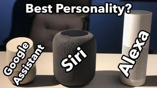 Siri vs Google Assistant vs Alexa