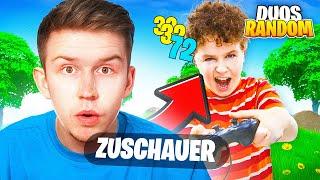 BESTEN ZUSCHAUER GETROFFEN!  | Fortnite Random Duos