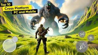 Top 10 best Cross-Platform Games on PC and Mobile | Best Mobile Games