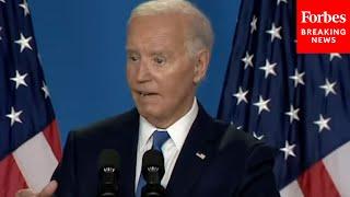 Biden Asked If He'll Take Cognitive Test At Major Press Briefing
