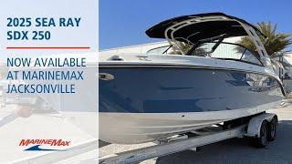 2025 Sea Ray SDX 250 | Available at MarineMax Jacksonville