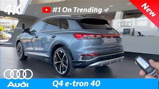 Audi Q4 e-Tron 2021 - First FULL In-depth review in 4K | Exterior - Interior (S-Line), Price