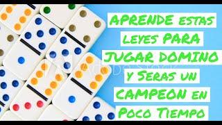 Mis Leyes para Jugar las 3 primeras Fichas del DOMINO JUGANDO en PAREJA