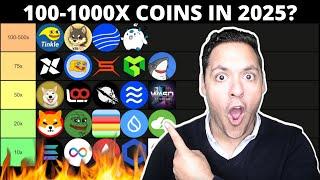 Turn $500 into Millions?! Crypto Altcoins with 50-1000x Potential in 2025?! 