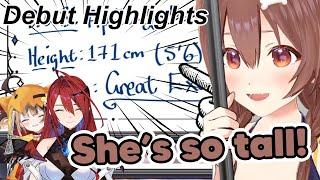 Korone Reacting to Elizabeth and Gigi Murin Debut Stream【Highlights】#holojustice