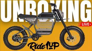 Ride1Up Revv1 DRT Unboxing, Assembly & LIVE Q&A | First Look at the Off-Road Electric Moped!