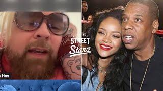 Rihanna Ex Publicist Jonathan Hay says Jay Z needs to be LOCKED up, Jay Z REFUSED to help Rihanna