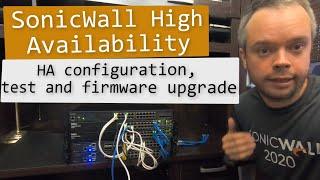 How to configure SonicWall High Availability