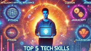 Top 5 Tech Skills Every Student Must Learn in 2025!  #skills @dhruvrathee @Skillsiya