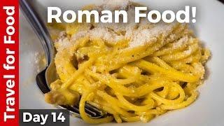 Italian Food - AMAZING ROMAN FOOD and Attractions in Rome, Italy!