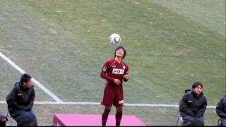 ヴィッセル神戸2010お披露目会：有田光希