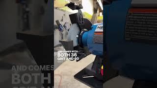 The NEW Hercules 8” Heavy Duty Professional Bench Grinder | Harbor Freight