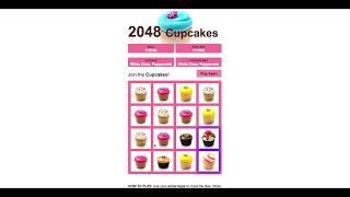 2048 Cupcakes Win