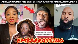 BLACK MAN tries to SHAME AFRICAN AMERICAN WOMEN by saying this 