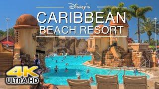 Disneys Caribbean Beach Resort FULL Tour in 4K | Disney World Florida