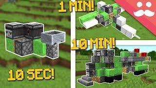 MINECRAFT VEHICLES: 10 Minute, 1 Minute, 10 Seconds!