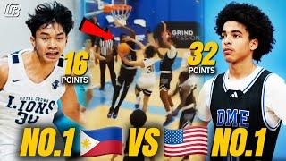 #1 PG ng USA nakaharap ng #1 PG ng Pilipinas! Andy Gemao vs Mikel Brown Jr. Full Highlights