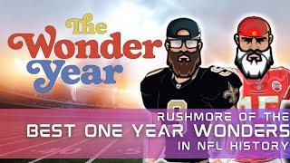 Ranking the Top 4 BEST One Year Wonders in NFL History? Ep. 88