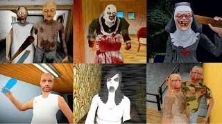 V+ Jumpscares #80 | Granny Revamp vs Ice Scream 8 vs Psychopath Hunt 2 vs The Twins & More