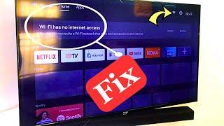 How to Fix Wifi has No internet access in Android Tv