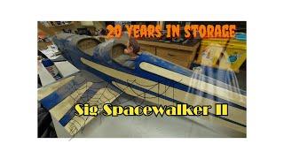 Sig Spacewalker II Barn Find:  After 20 years, let's get this one back up in the air.