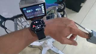 Huawei Watch GT-2  Heart Rate comparison to Pulse Oximeter