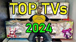 TOP TVS 2024 / LO MEJORES TELEVISORES 4K QUE PUEDES COMPRAR