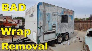 Wrapping a vehicle Things to know - tips and tricks for removing a Vinyl Wrap