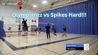 Winnipeg Coed Volleyball League: Olympianzz vs Spikes Hard