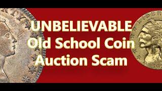 UNBELIEVABLE Old School Coin Auction SCAM! You Thought HSN & Etsy Is Bad!