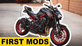 Kawasaki Z900 First Mods