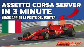 Crea il server Assetto Corsa in 3 minuti