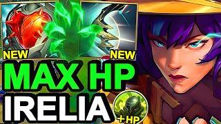 Wild Rift China Irelia Top - New Heartsteel Tank Irelia Build Runes - Challenger Solo Rank Gameplay