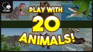 Animals Game, Wild Animals Online's character introduction video