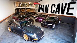 The ULTIMATE Man Cave/Garage? RARE Cars + Racing Simulator! (1320Garages | Ep. 6)