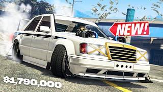 GTA 5 Online - NEW Benefactor Vorschlaghammer Customization! (Mercedes-AMG Hammer W124)