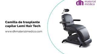 Camilla Eléctrica Lemi Hair Tech para trasplante capilar