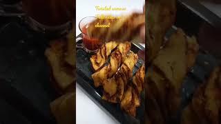 Twisted samosa Full video on channel @bebafood3241