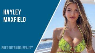 Hayley Maxfield, American model, social media influencer | Biography, Life | Breathtaking Beauty