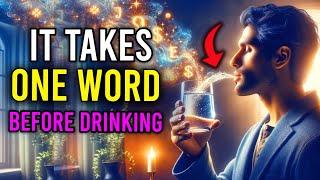 It Only Takes A Glass of Water To Manifest All Your Deisres | Bob Proctor| Law of Attraction