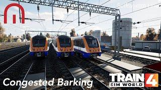 Train Sim World 4 - Congested Barking - London Overground Suffragette Line - Class 710 Aventra